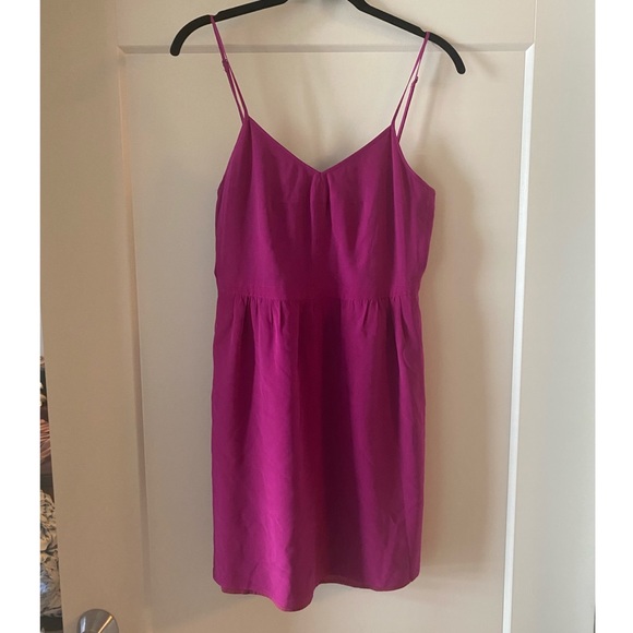 Madewell Pink Silk Cami Dress Size 4 - Picture 2 of 8